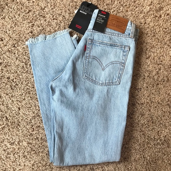 Levi's Denim - Levi’s Distressed Mom Jeans NWT
